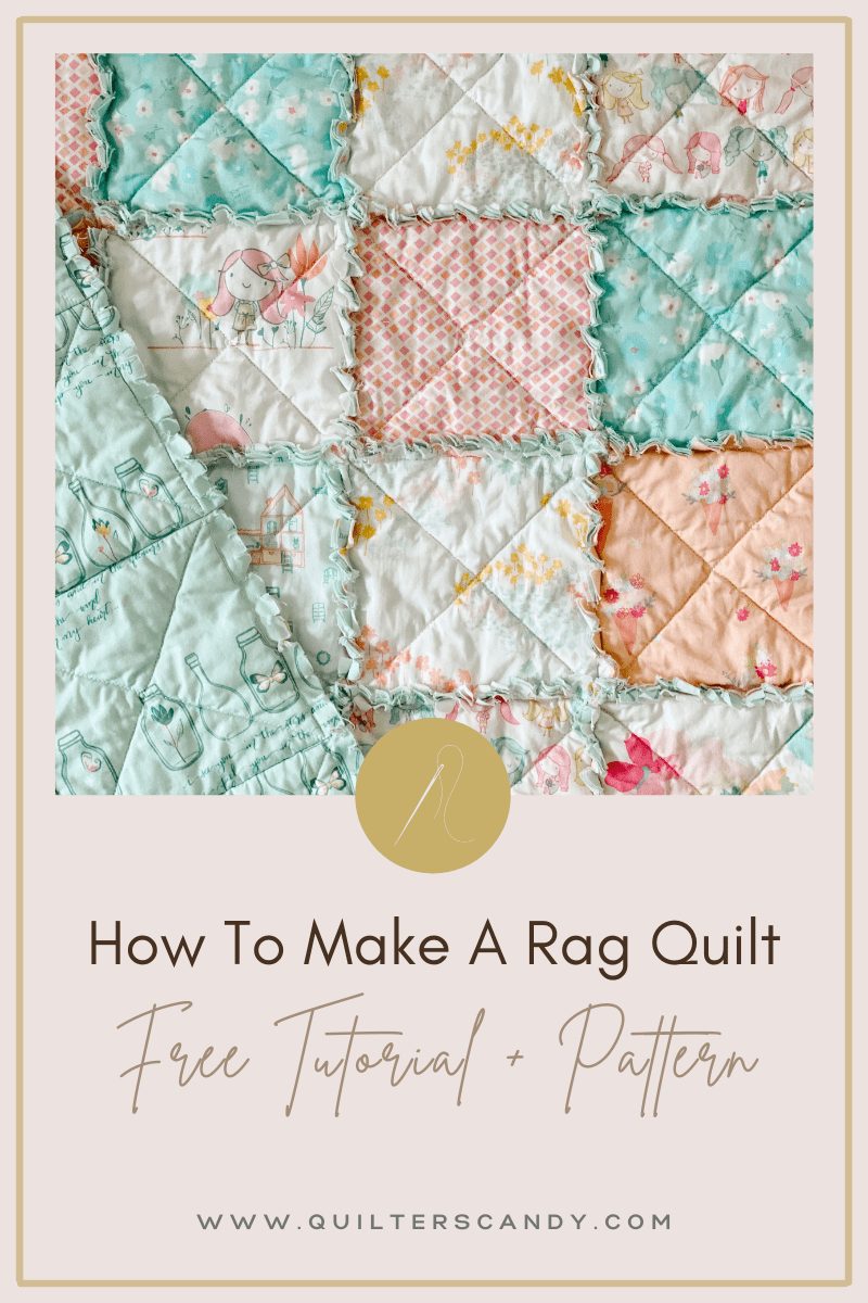 Free Rag Quilt Pattern + Tutorial