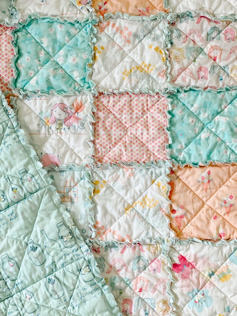 How To Make A Rag Quilt Quilters Candy