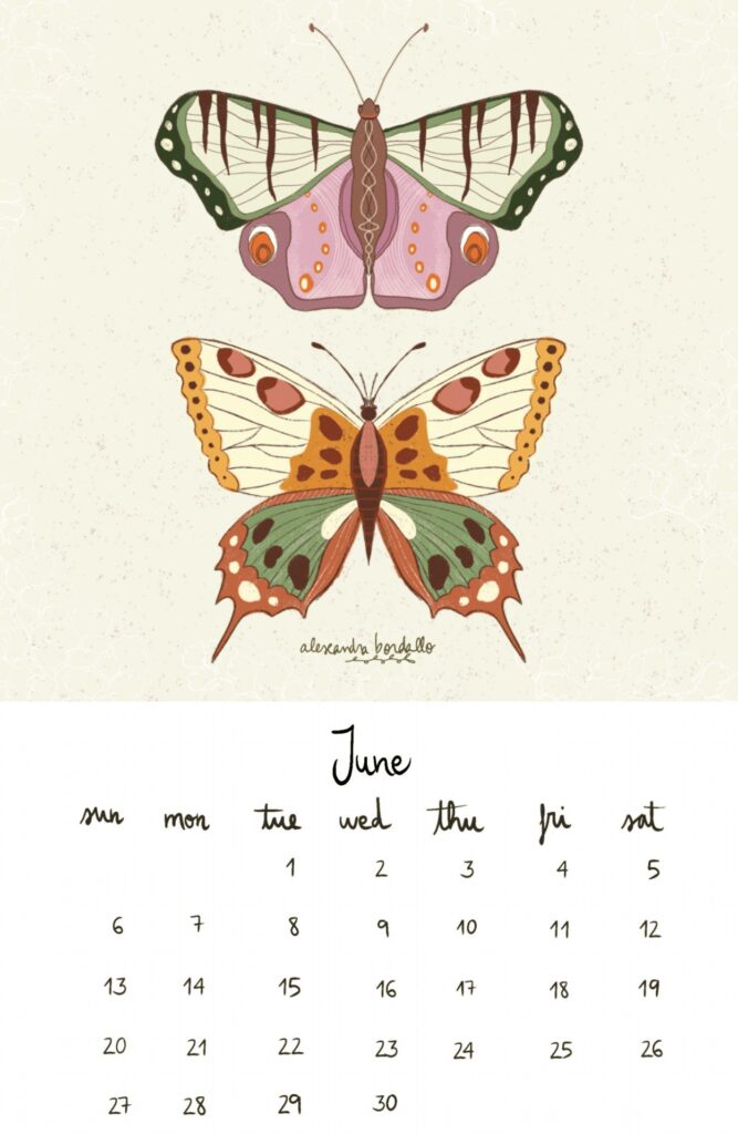 calendar of june