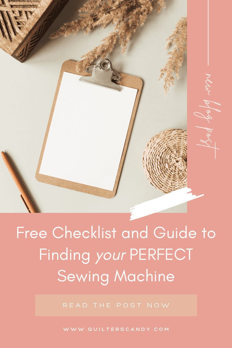 What is the perfect sewing machine for you?