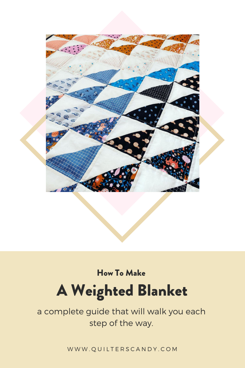 weighted quilt pattern