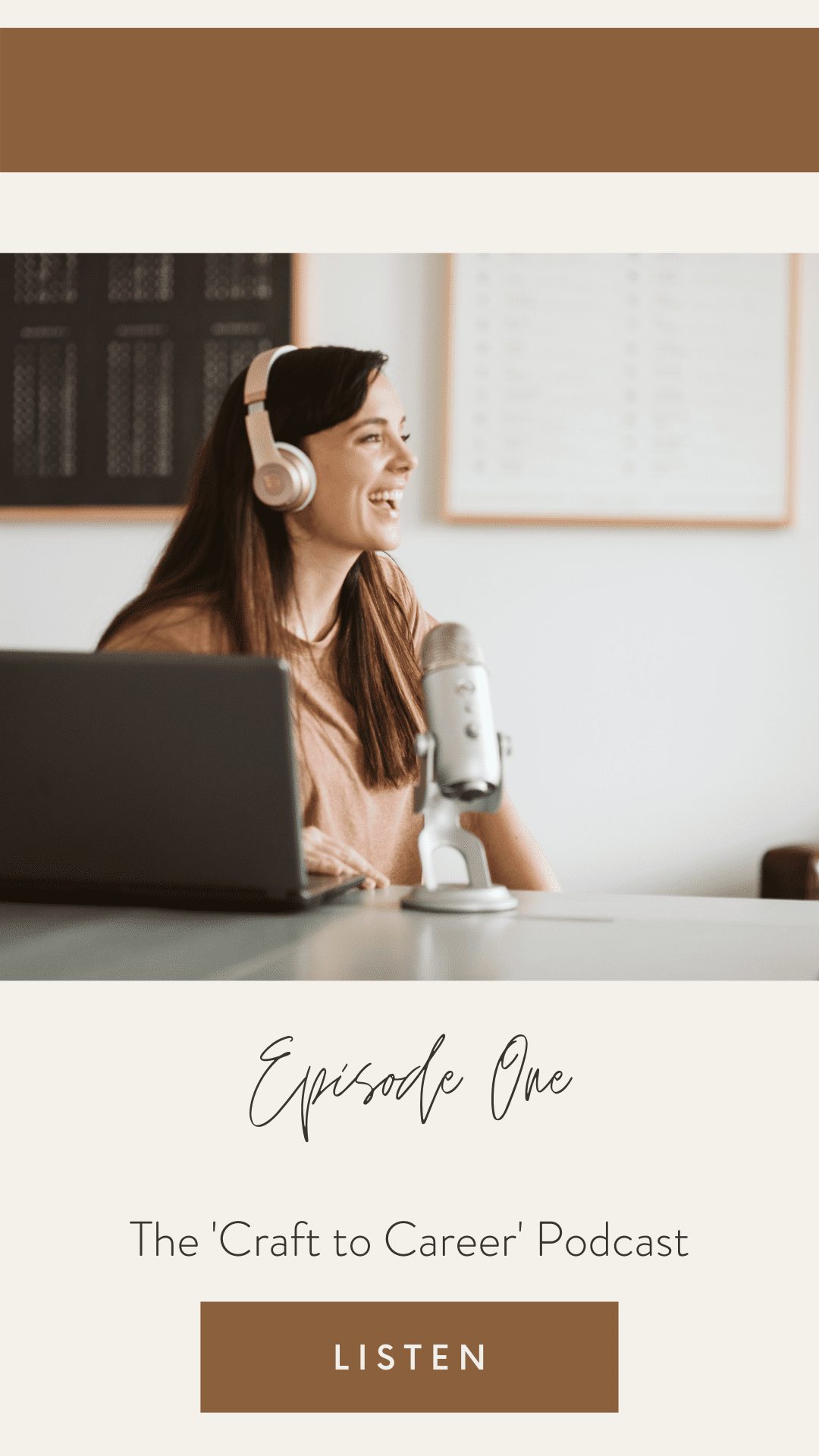 Episode One 'Craft to Career' Podcast with Quilters Candy