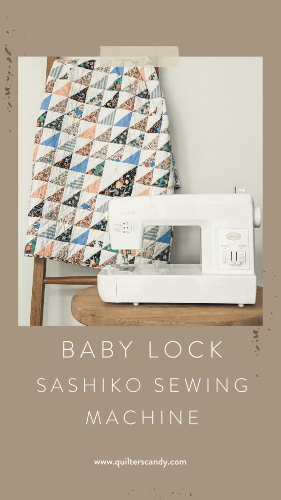 Quilters Candy shares the Baby Lock Sashiko Sewing Machine