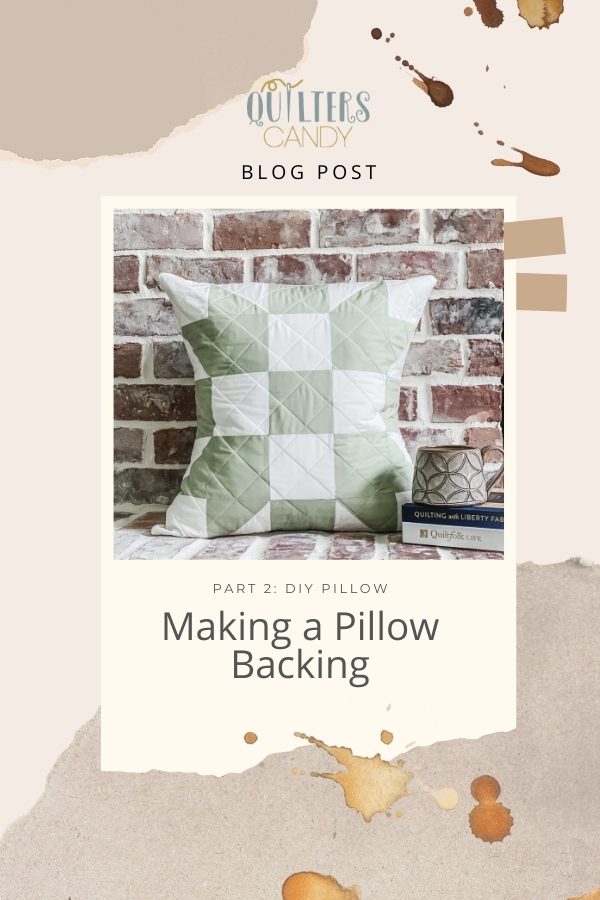 How to make a quilted pillow