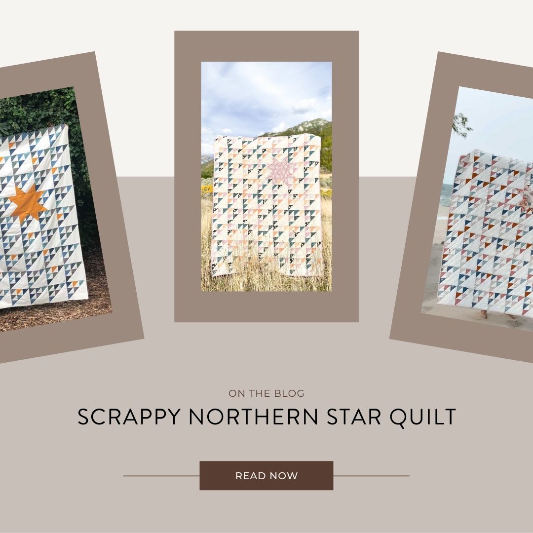 Scrappy Northern Star Quilt Pattern