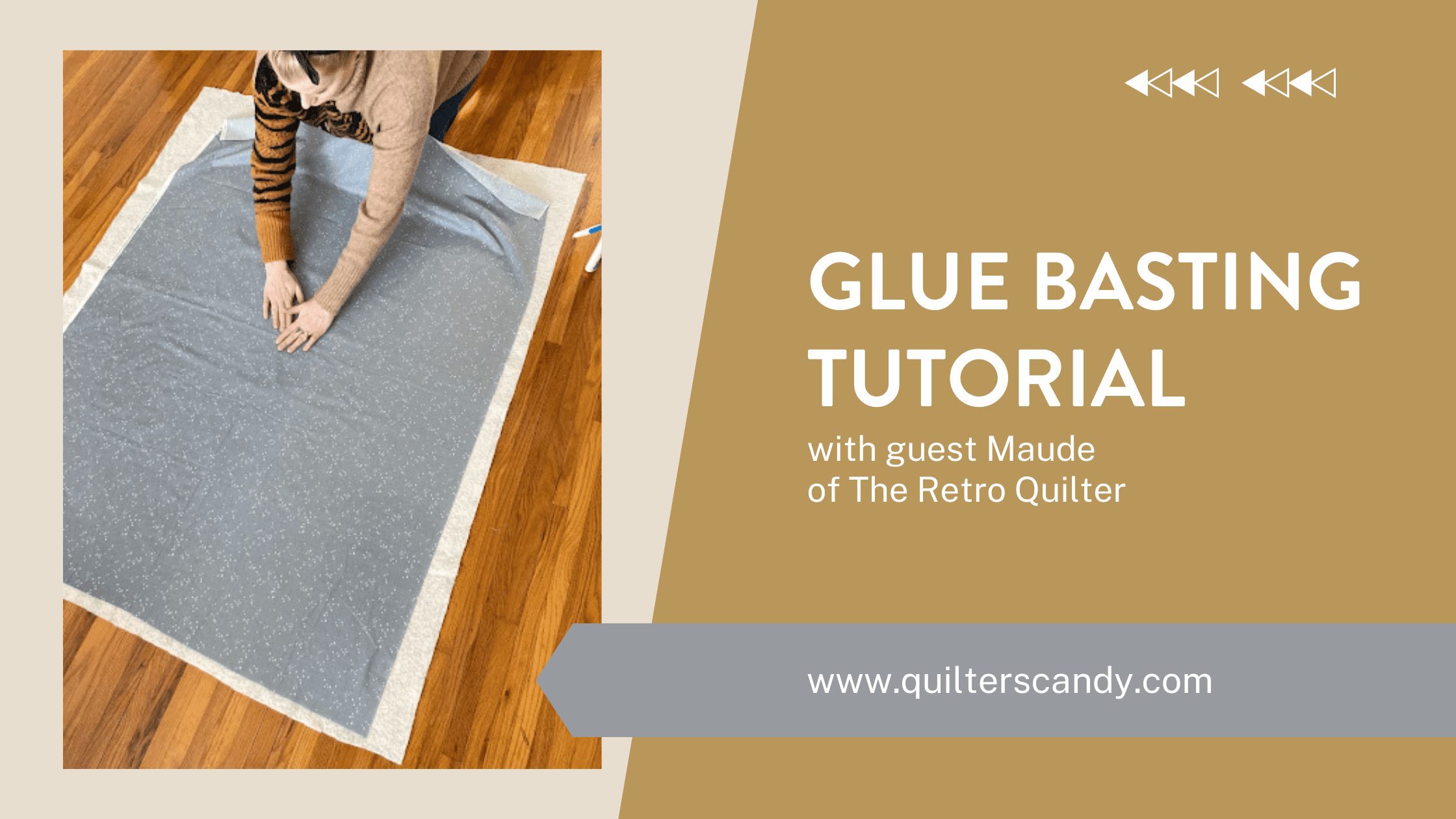 Glue Basting tutorial