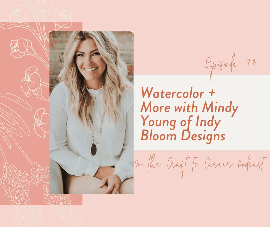 Watercolor + More with Mindy Young of Indy Bloom Designs
