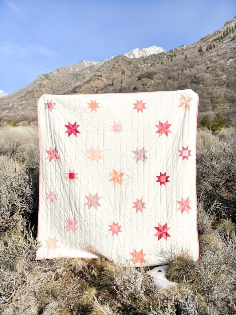 quilt in the mountains