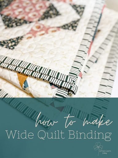 How to Make Wide Quilt Binding