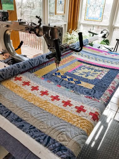The Baptist Clam quilt design