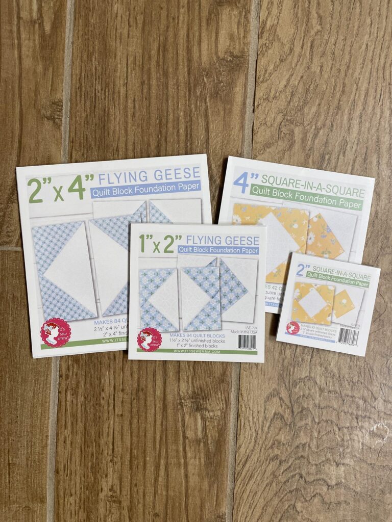 un opened paper piecing patterns