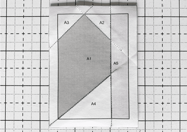 example ruler and paper piecing
