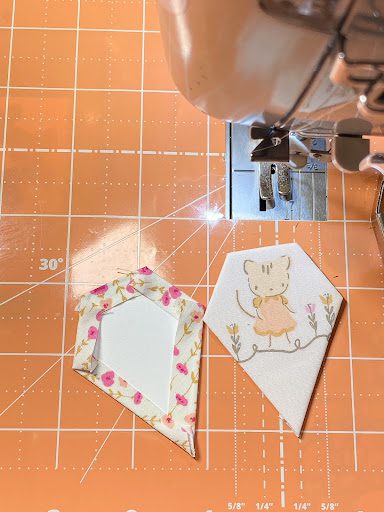 Using the Fabric Tac glue on kites shapes