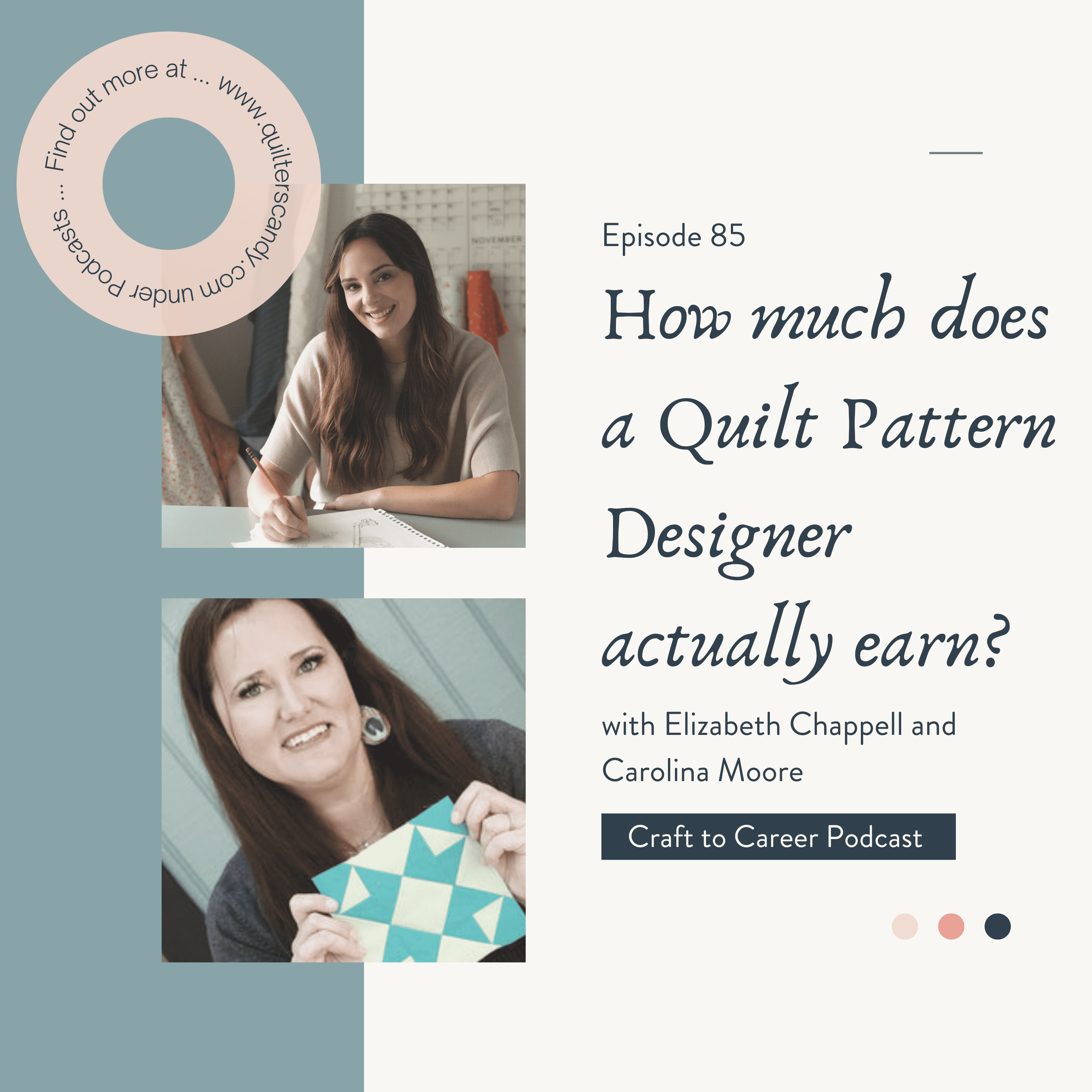 How much does a Quilt Pattern Designer actually make?