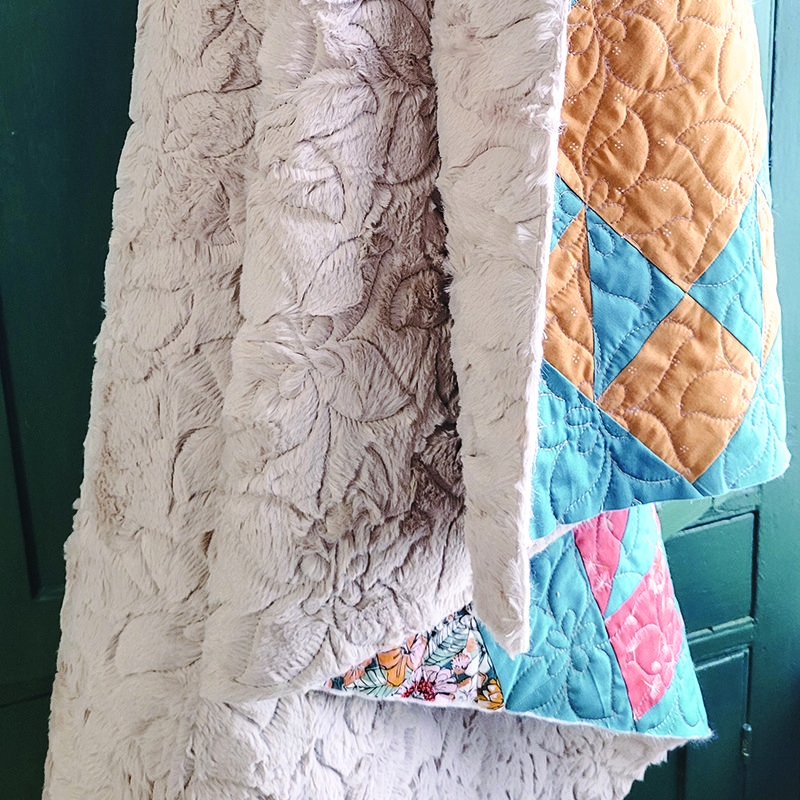 Tips for Quilting with Minky Quilters Candy