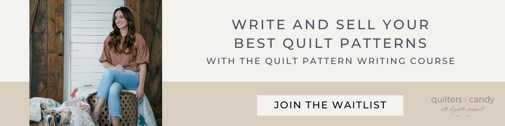 The Quilt Pattern Writing Course
