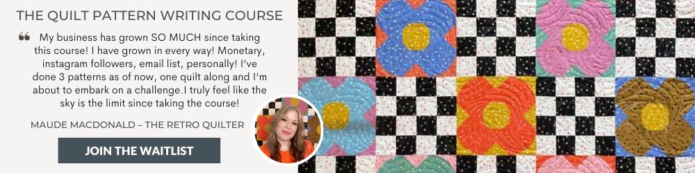 The Quilt Pattern Writing Course