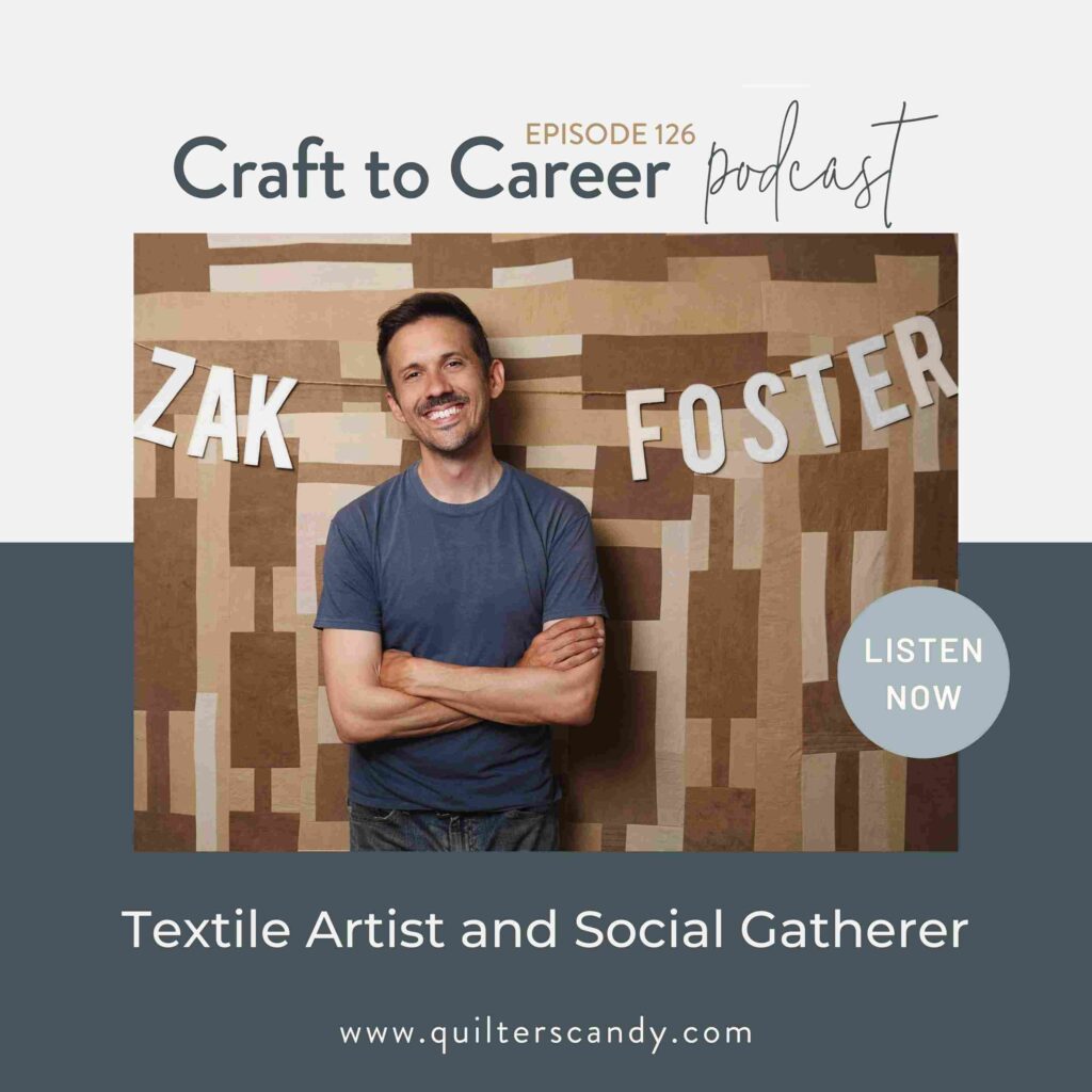 126 textile artist and social gatherer