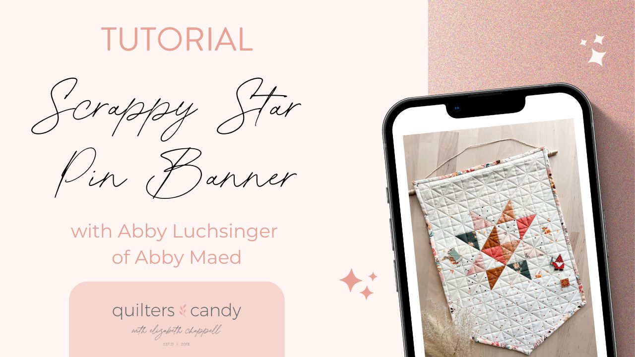 Scrappy Star Pin Banner