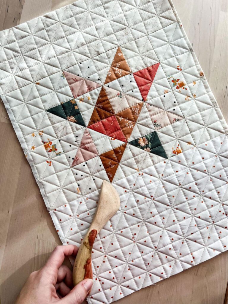 quilted banner