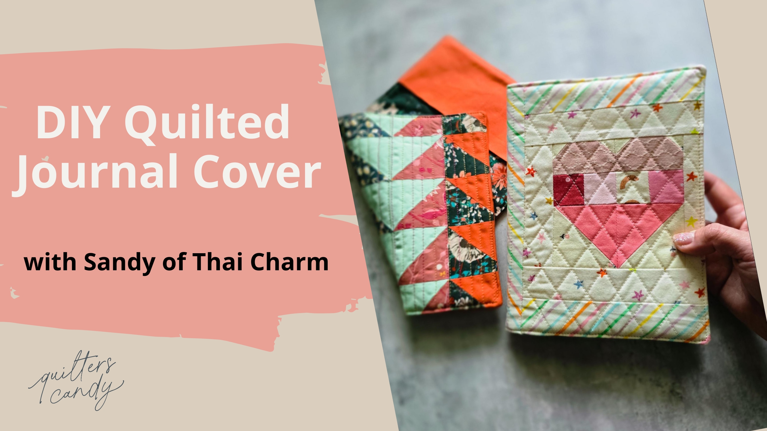 DIY Quilted Journal Cover