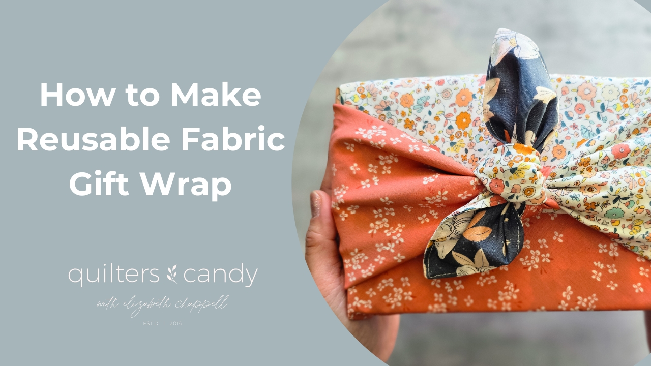 How to Wrap Books using Furoshiki Fabric Wrapping