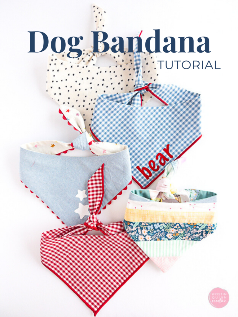 Dog Bandana Tutorial
