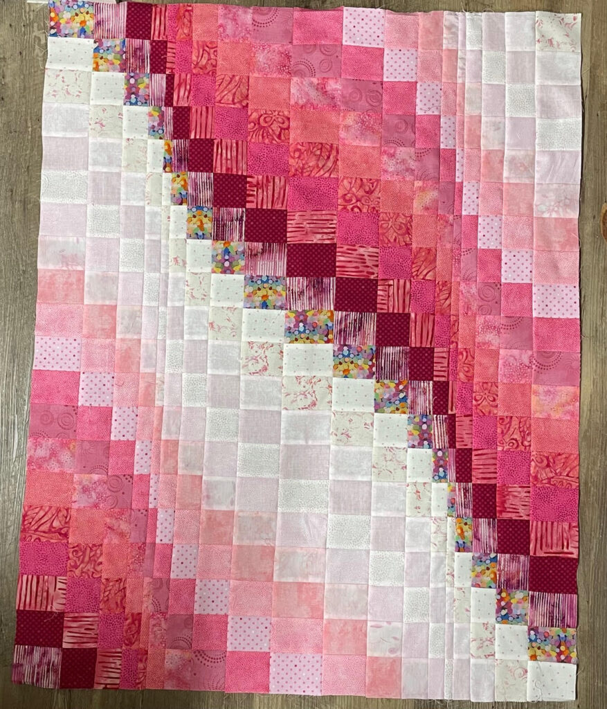 finished bargello quilt