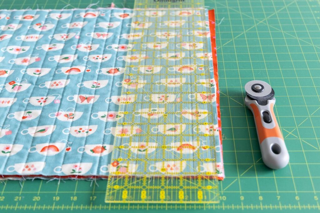 marking the stitch lines