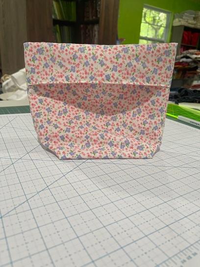 finished popcorn bag