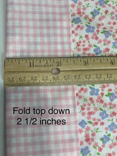 fold down top