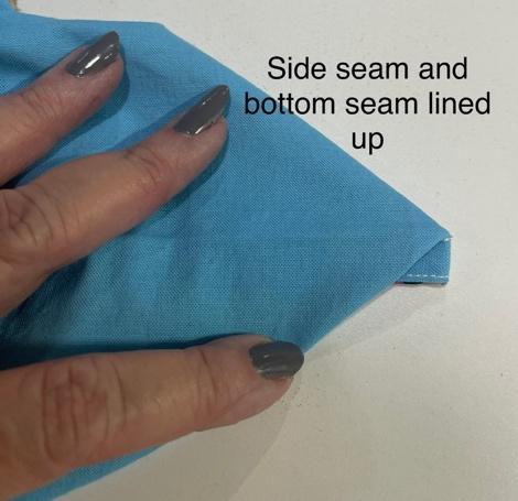 side seam bottom