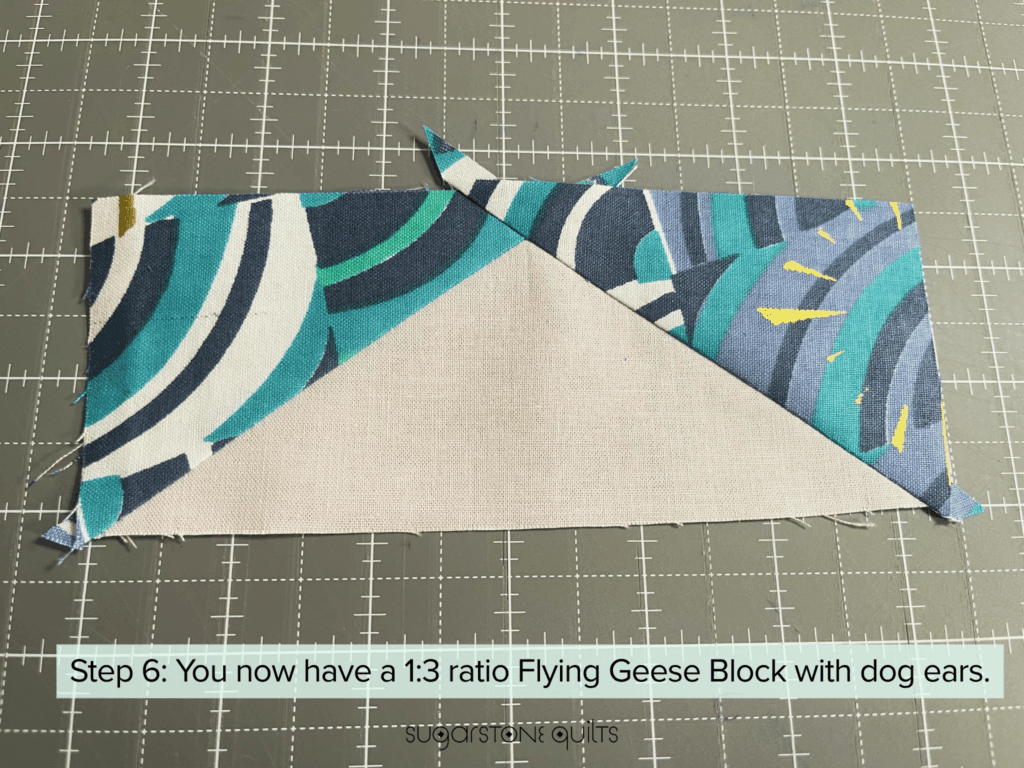 1in3 Flying Geese Step6