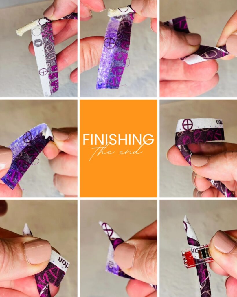 finishing the end